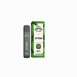 POD KETAMA 10% DE CBD - 350 PUFFS